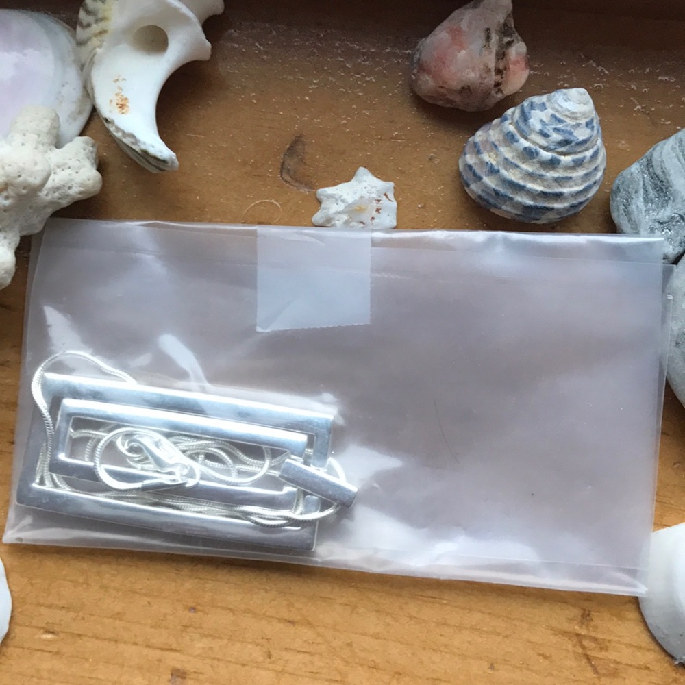Rectangle Necklace - Picture 2 of 5